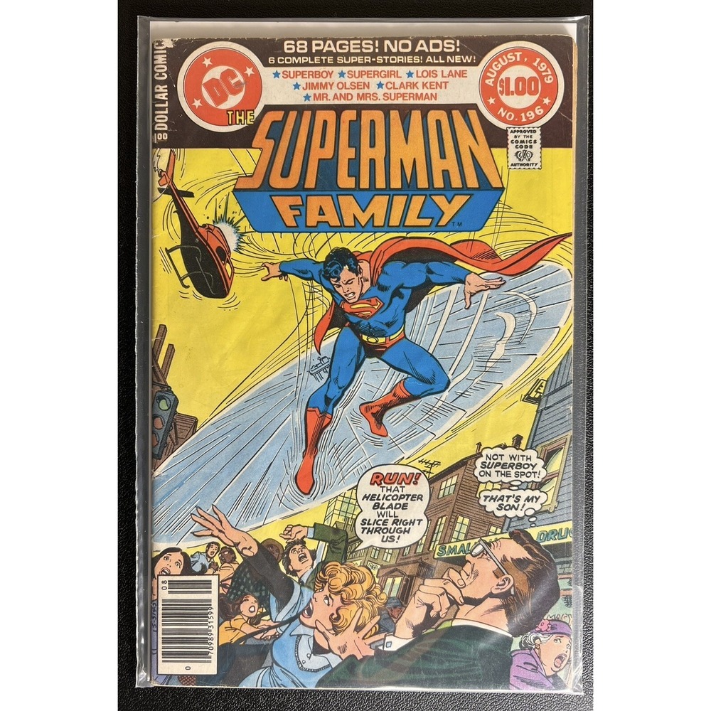Superman Family #196 Vintage 1979 DC Comics